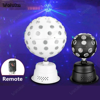 

Big Disco Ball Light Remote Stepless Rotating 360 Degree Magic Ball LED Stage Party Lights 6/9 Colors 35/84 Lens CD50 W01