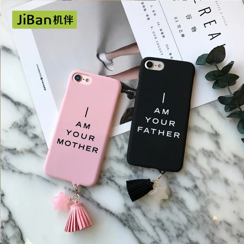 Jiban Простой Личность Английский мобильный телефон В виде ракушки для iphone6/6 s/7 8 Plus