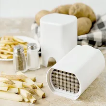 Multifonction Lumière Magique Parfait Frites One Step Français Fry Cutter De Pommes De Terre Bar Puces Trancheuses Cuisine Bar Fournitures