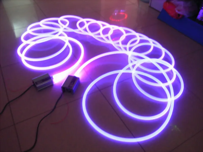 LSOF3.0 Diameter 3mm Transparent Soled side emitting Optical Fiber for