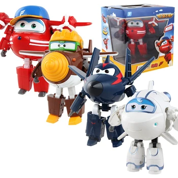 

Superwings Flip/Todd/Chase/Astra Deformation Airplane Robot Action Figures Super Wings III Transformation Toys For Children