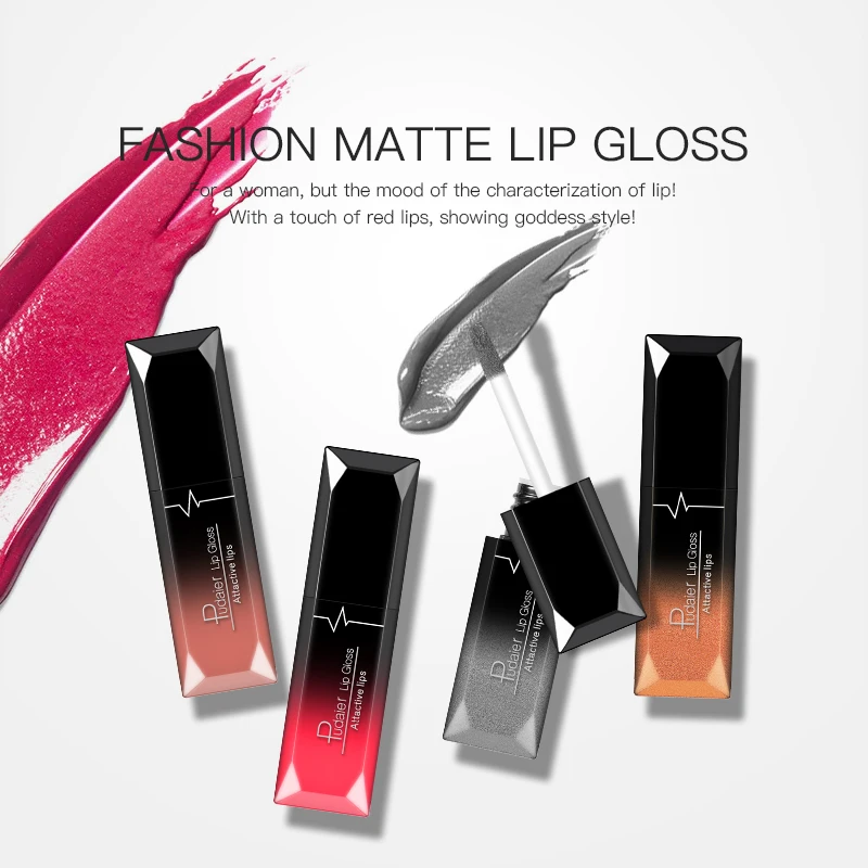 Pudaier Matte Lipstick Red Velvet Lasting Liquid Lipstick Waterproof Lip gloss Lip Tint Cosmetics Makeup Nude Makeups For Women Pudaier Matte Lipstick Red Velvet Lasting Liquid Lipstick Waterproof Lip gloss Lip Tint Cosmetics Makeup Nude Makeups For Women
