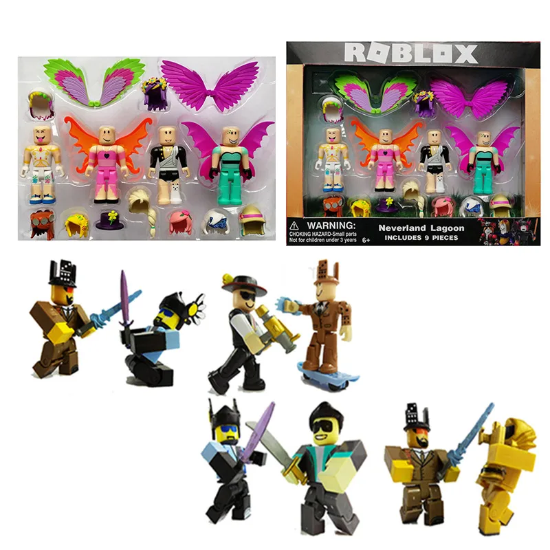 Us 763 18 Off2018 Roblox Figure Toys 7cm Pvc Roblox Men Game Figurine Roblox Game Boys Characters Toys For Children Gift In Action Toy Figures - 