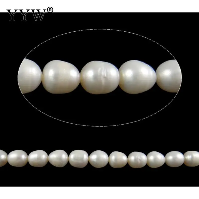 

Pearl Necklace 12-13mm Freshwater Pearl Beads white Grade AA Jewelry Beads DIY making Beads Accessories For Bracelets Necklaces