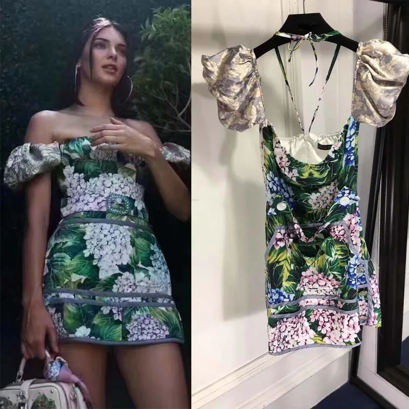 

Sexy wrapped chest dress beautiful printing summer dress sarafan fashion wrap dress mini sexy dress eveving party ladies dresses