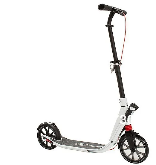 OXELO Town 9 EF White Kick Scooter Kick board Easy Brake Folding Trolley  Adult|trolley castor|trolley cabinetadult cuff - AliExpress