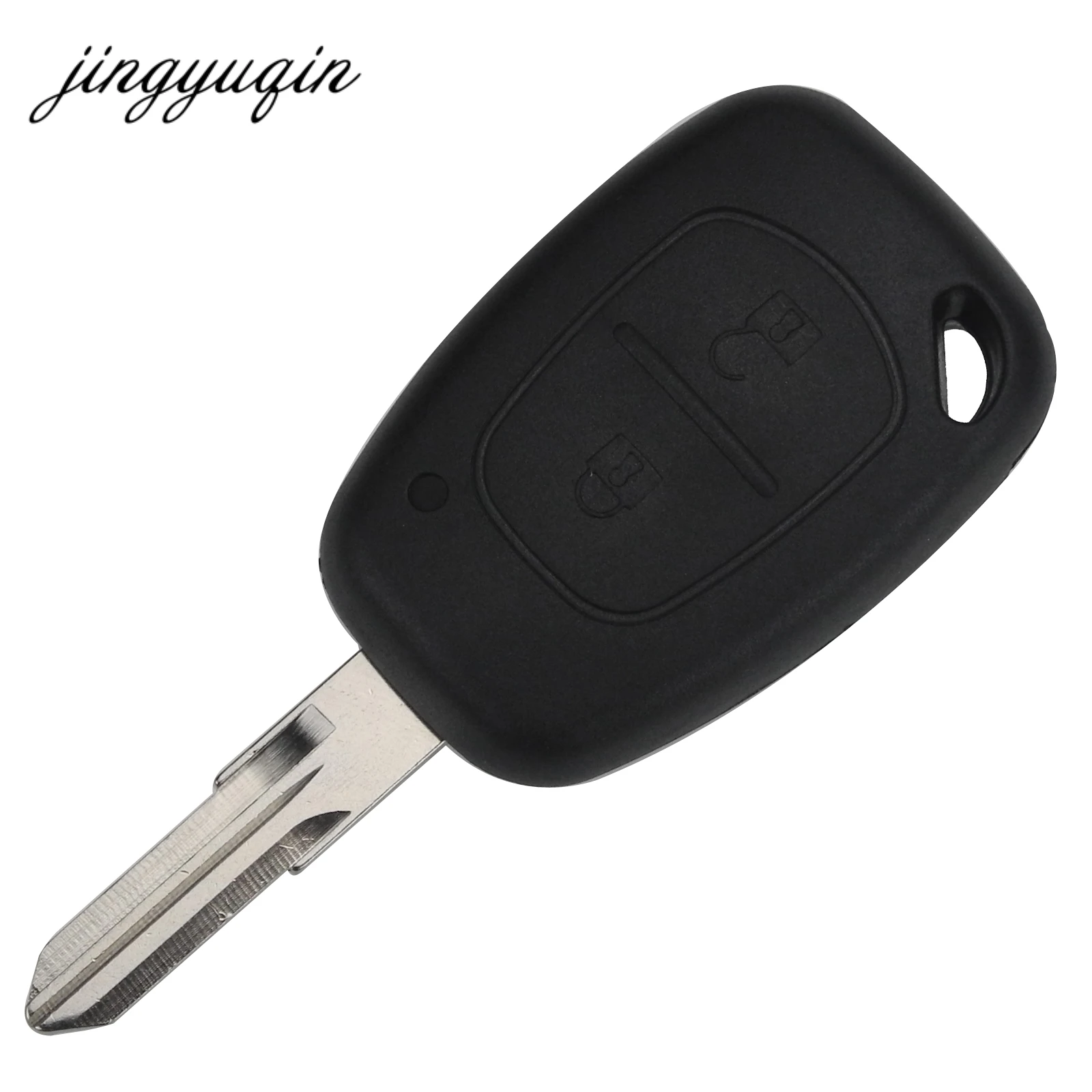 Jingyuqin чехол для дистанционного ключа от машины для Opel Vivaro Movano Renault trafdex Kangoo Nissan 2 кнопки Uncut VAC102 Blade Cover Fob Shell