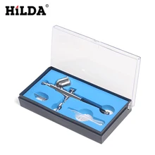 0,3 мм Портативный гравитационный корм двойного действия Аэрограф набор распыляющих пистолетов Аэрограф для дизайна ногтей торт BT-180 T