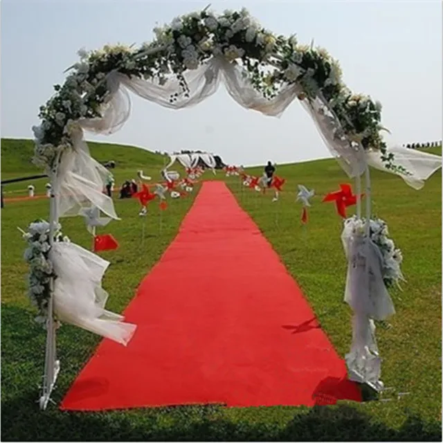 16ft Celebrity Floor Runner Red Carpet Party Wedding Disposable 16ft Celebrity Floor Runner Red Carpet Party Wedding Disposable Scene Decoration