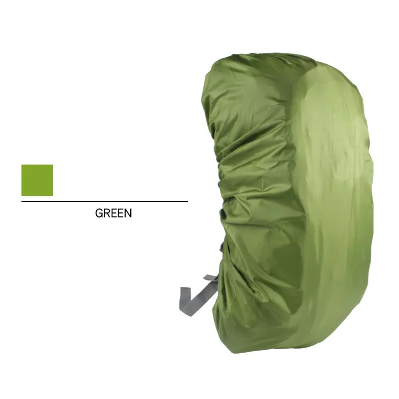 VILEAD 60L Pure Color Large Backpack Rainproof Cover Outdoor Camping Mountaineering Ride Waterproof and Dustproof Cover 35L-80L VILEAD 60L Pure Color Large Backpack Rainproof Cover Outdoor Camping Mountaineering Ride Waterproof and Dustproof Cover 35L-80L