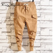 Мужские шаровары с несколькими карманами, мужские хип-хоп штаны, брюки, уличные спортивные штаны, мужские повседневные модные брюки-карго для мужчин