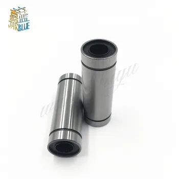

2pcs/lot Linear Ball Bearings LM6LUU LM8LUU LM10LUU LM12LUU 6mm 8mm 10 Part Bush Bushing 3D Printers Parts Aluminum Accessories