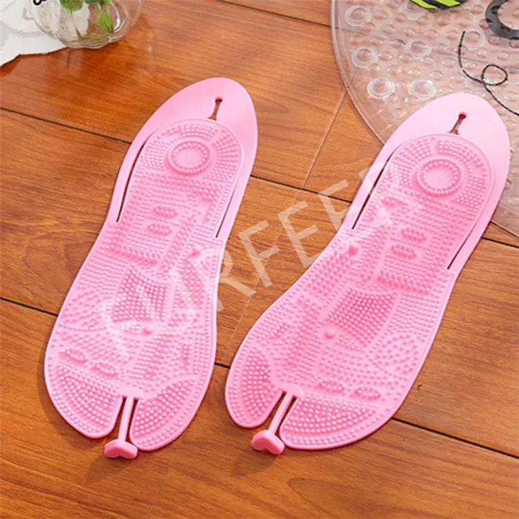 Men's Summer Swimming Beach Flip Flops Traveling Airplane Hotel Shoes Home Massage Slippers Men Foldable Slides Outdoor Sandals