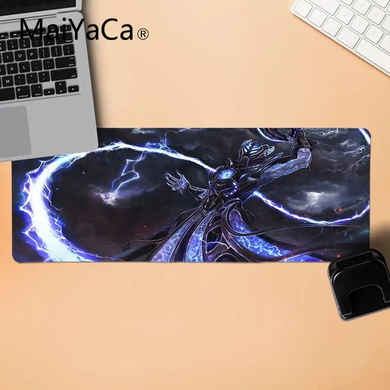 MaiYaCa забавные Dota 2 бритвы индивидуальные коврики для мышки ноутбука Аниме Матовый коврик для мыши мышь прочный коврик для мыши на стол - Цвет: LockEdge 30X90cm