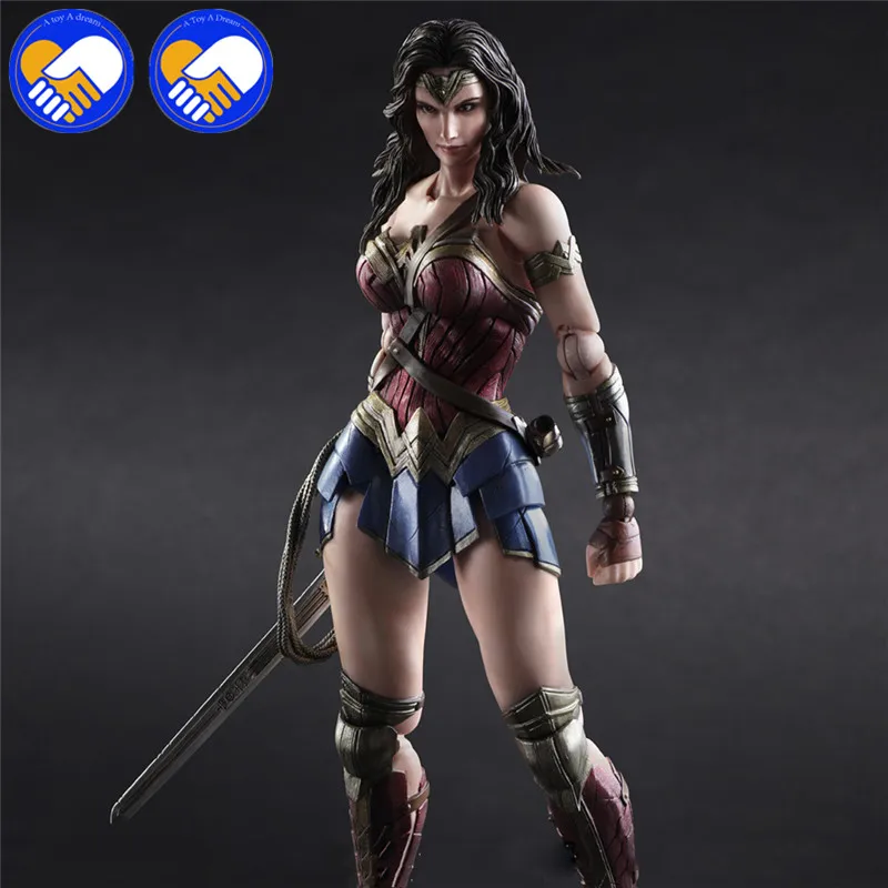 PLAY-ARTS-27cm-Wonder-Woman-DC-Action-Figure-Model-Toys (1)