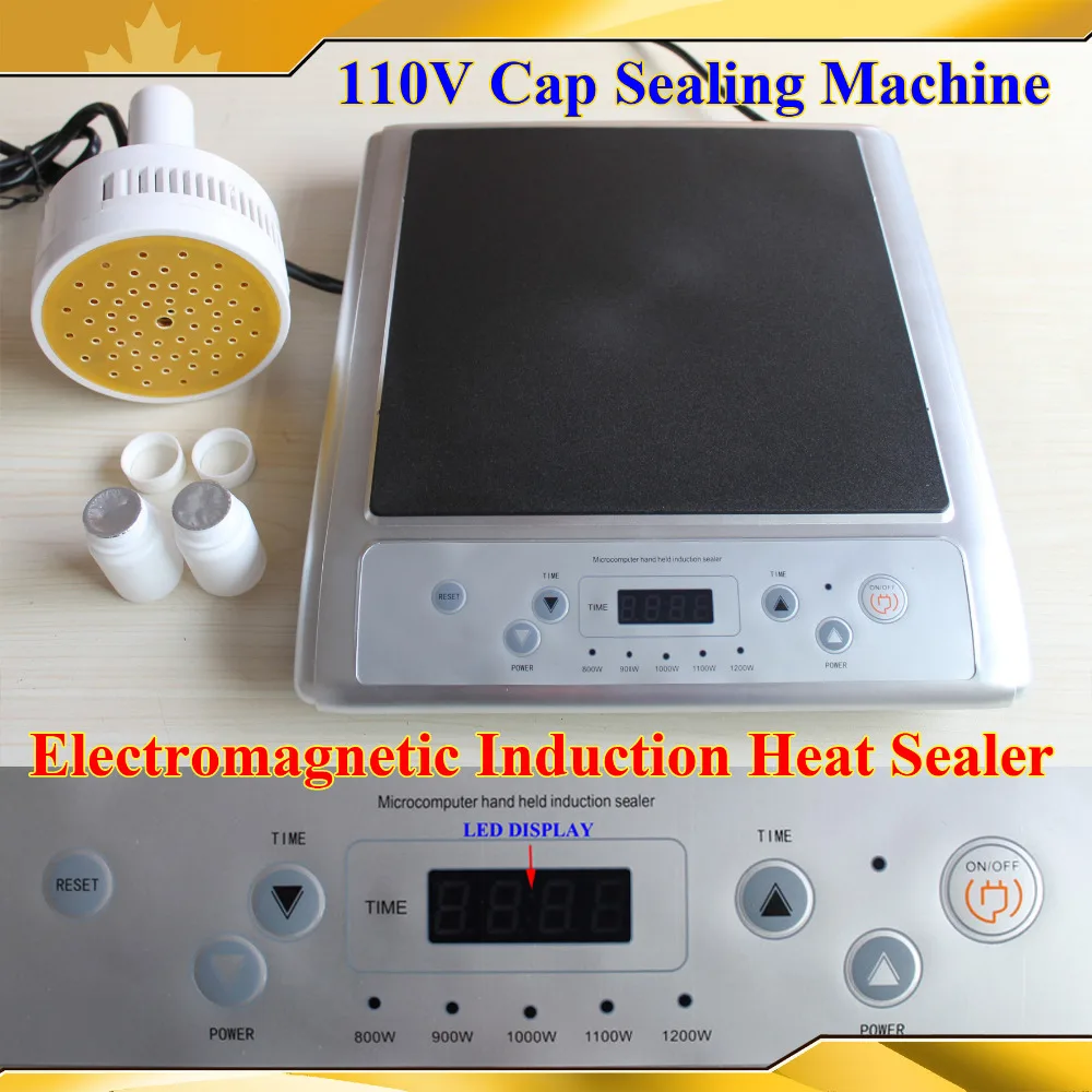 110V/220V Handheld Induction Heat Sealer Machine For