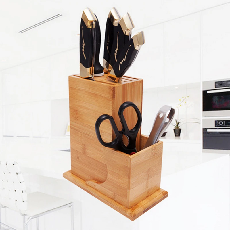Buy High Quality Stable Wood Kitchen Knife Holder