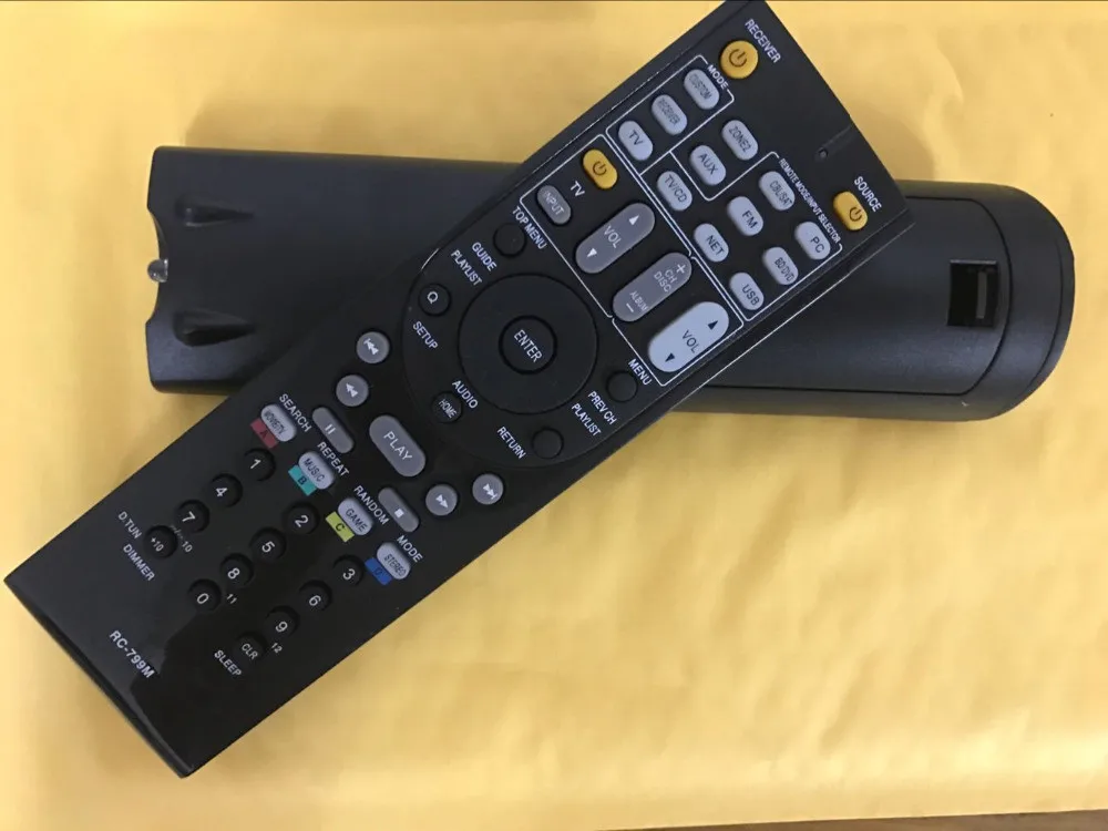 New Replacement AV Receiver Remote Control For ONKYO RC 834M RC 810M RC