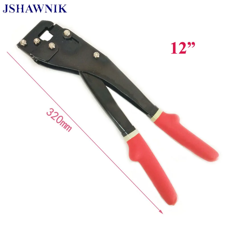 12 inch Heavy Duty Stud Crimper Punch Plier Drywall Partition Crimping