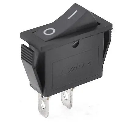 

High quality  Black Plastic Shell SPST ON/OFF Rocker Switch 16A/250V 20A/125V AC