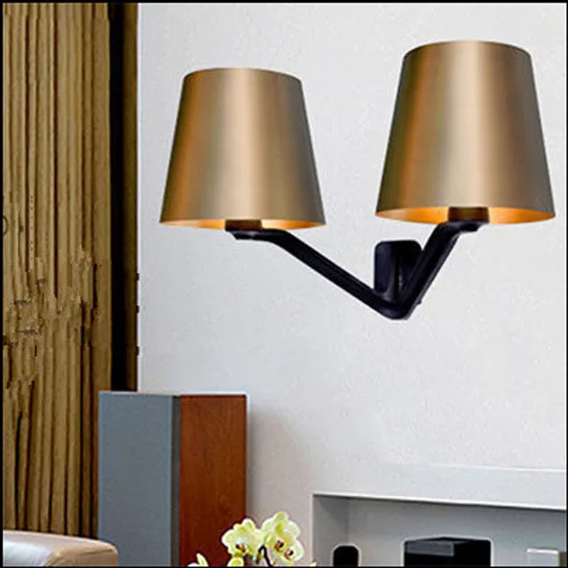 Aliexpress.com : Buy 2015 New Design England Bedroom Wall Lamp Personality Metal Art Wall Light ...