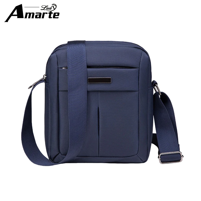 2018 Amarte Man Fashion Messenger Casual Bags Nylon Crossbody Soild Bag Men S Shoulder Bag Multifunction