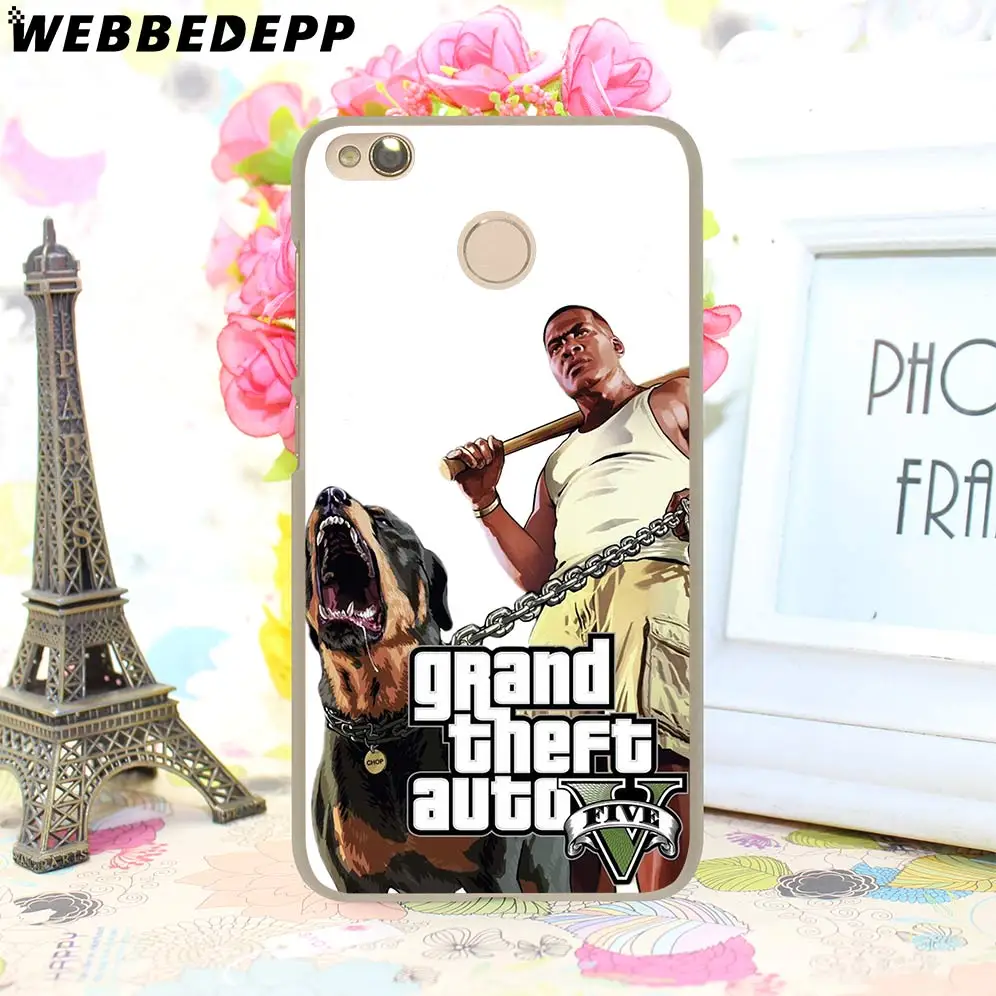 Жесткий чехол для телефона WEBBEDEPP Grand Theft Auto GTA V для Xiaomi mi 8 9 SE 5S 5X6X6 5 mi A1 A2 Lite F1 mi x 2S MAX 3 - Цвет: 5