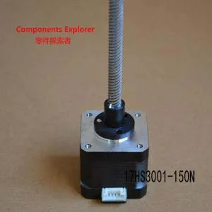 NEMA17 шаговый 150 мм Tr8 * 8 leadscrew резьбовой 17HS3001-150N Nema17 стержень двигатель для 3D