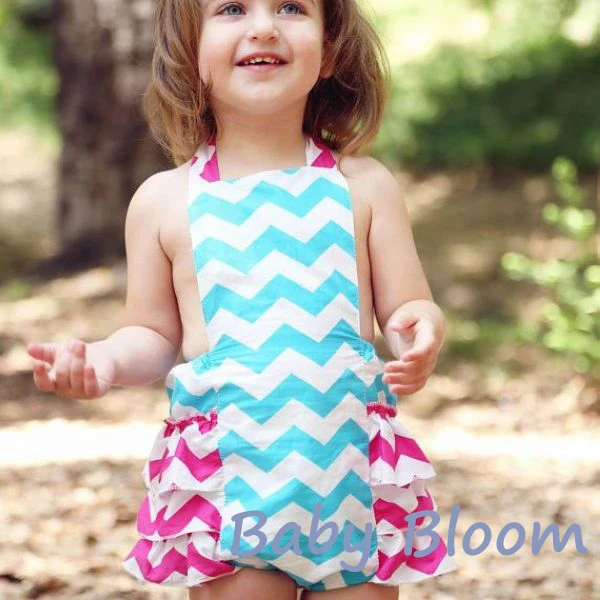 boy bubble romper
