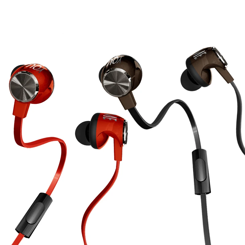 M201 Subwoofer headphones Wired Earphone Stereo Sound Phone Headset In