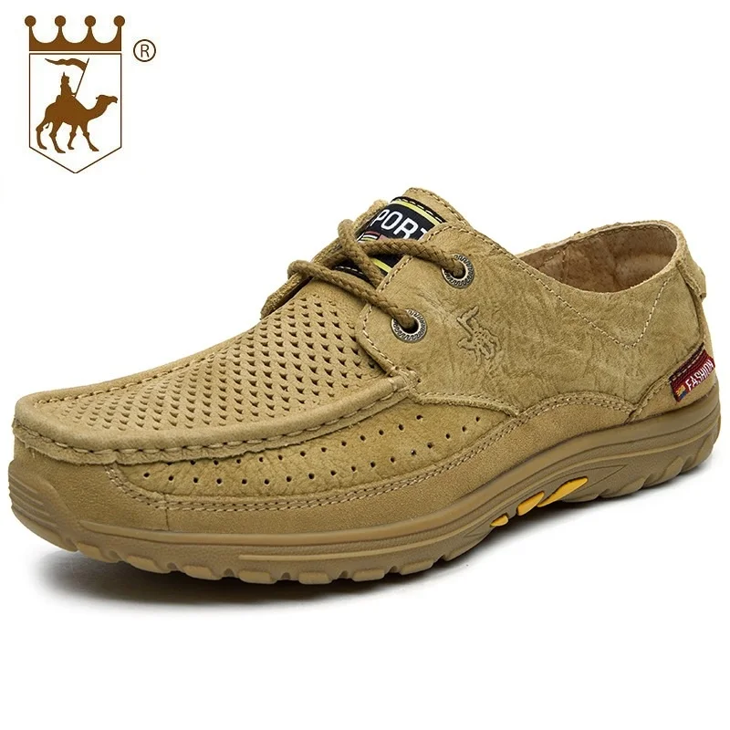 

Men Business Formal Dress Shoes Men High Quality Lace-Up Genuine Leather Shoes Party And Wedding Men Flats Working Shoes AA20576