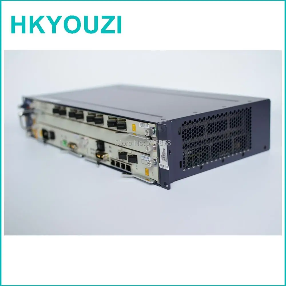 В наличии ZXA10 C320 OLT AC + 1 шт. GTGO SMXA/1 карта * с 4 портами 1G uplink PRAM DC power 8 SFPs|zxa10 c320|olt c320 |