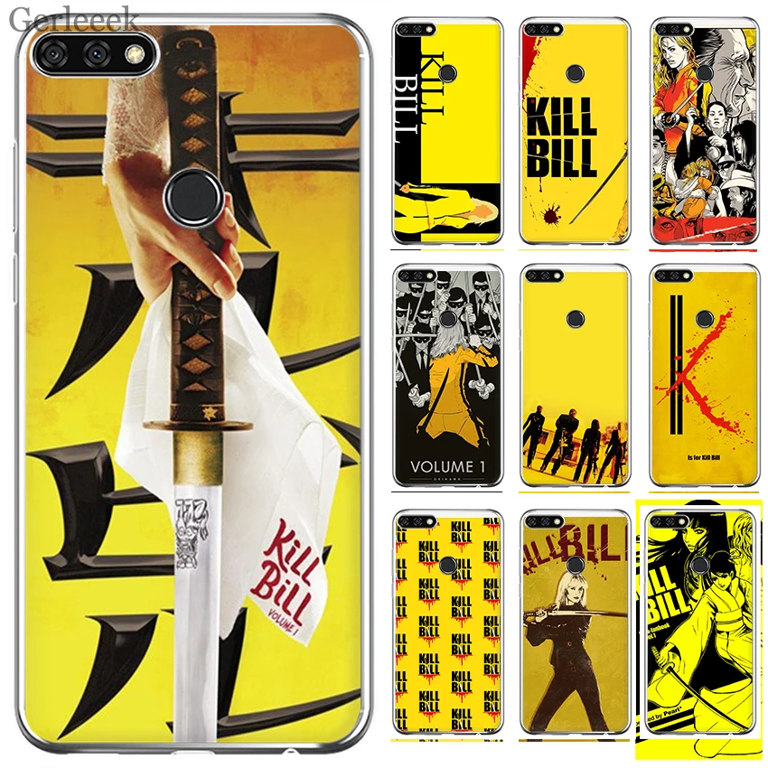 Чехол для телефона Kill Bill Movie Drawing Huawei Honor 6A 7A 7C 7X8X8 9 10 Lite Play мягкие чехлы из