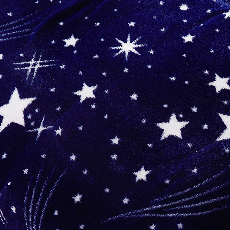 Яркие звезды покрывало одеяло 200x230 см высокой плотности супер мягкие фланелевые одеяло на диван/кровать/автомобиль портативный пледы