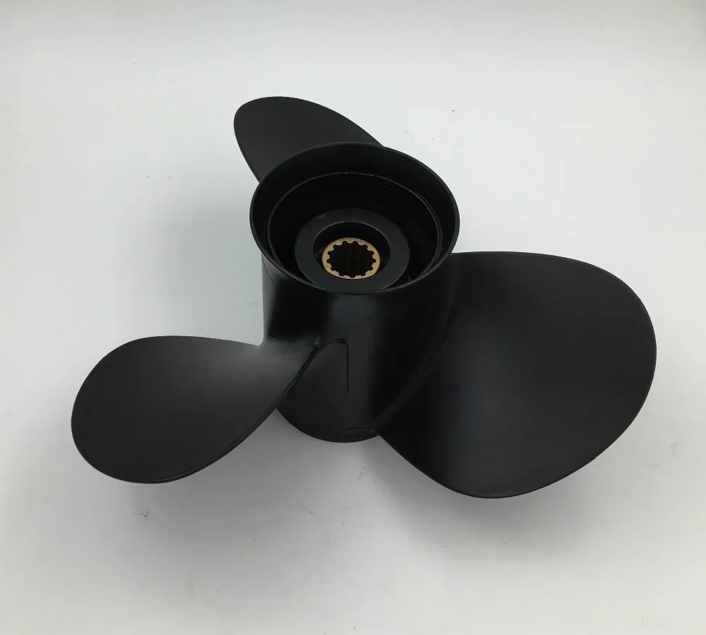Hélices de Alumínio 11 para 13 Frete Grátis 4 x 8-15hp Spline Dente Johnson Hélices Johason Marítimas 9 1 - 6 High Quality Automóveis e motos