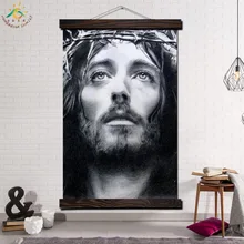 Лучший! Иисус Эскиз Изображения Одной Современной Wall Art Print Pop Art Картина И Плакат Твердого Дерева
