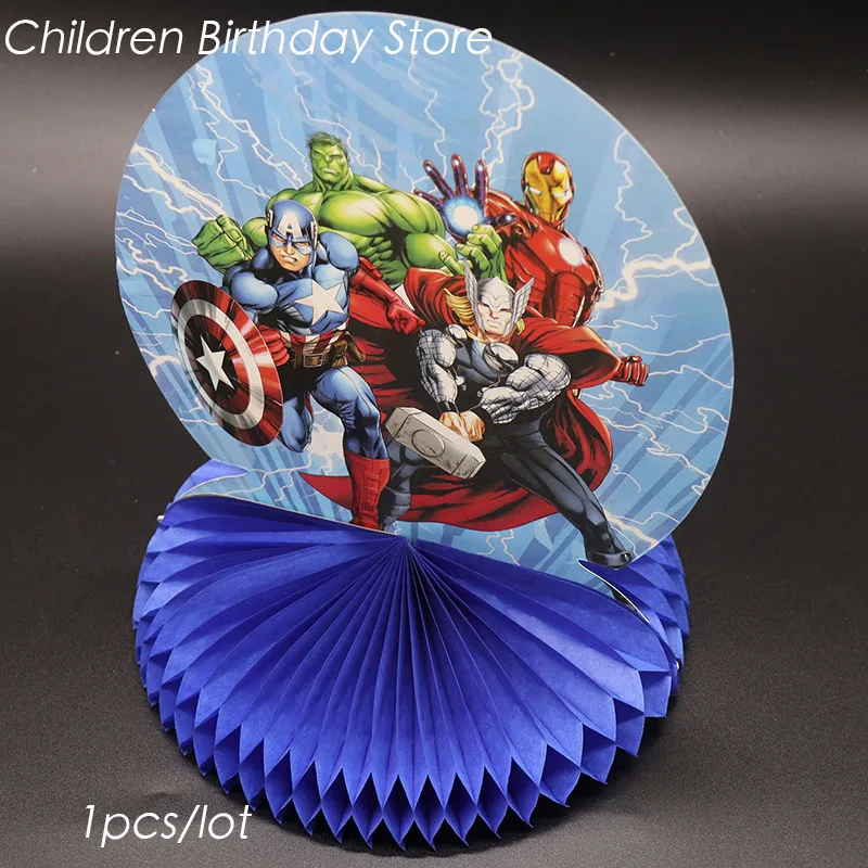 1pcs Lot Avengers Table Decorations Avengers Birthday Party