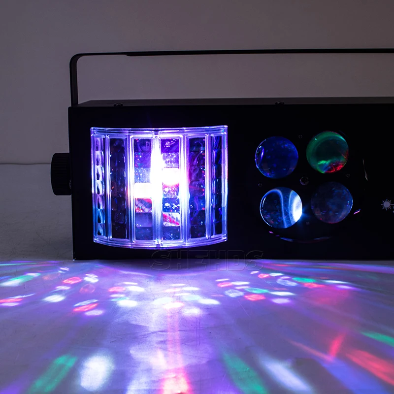 SHEHDS беспроводной пульт дистанционного управления светодиодный лазерный стробоскоп DMX512 сценический эффект огни стробоскоп для дискотеки/DJ танцпол эффект освещения