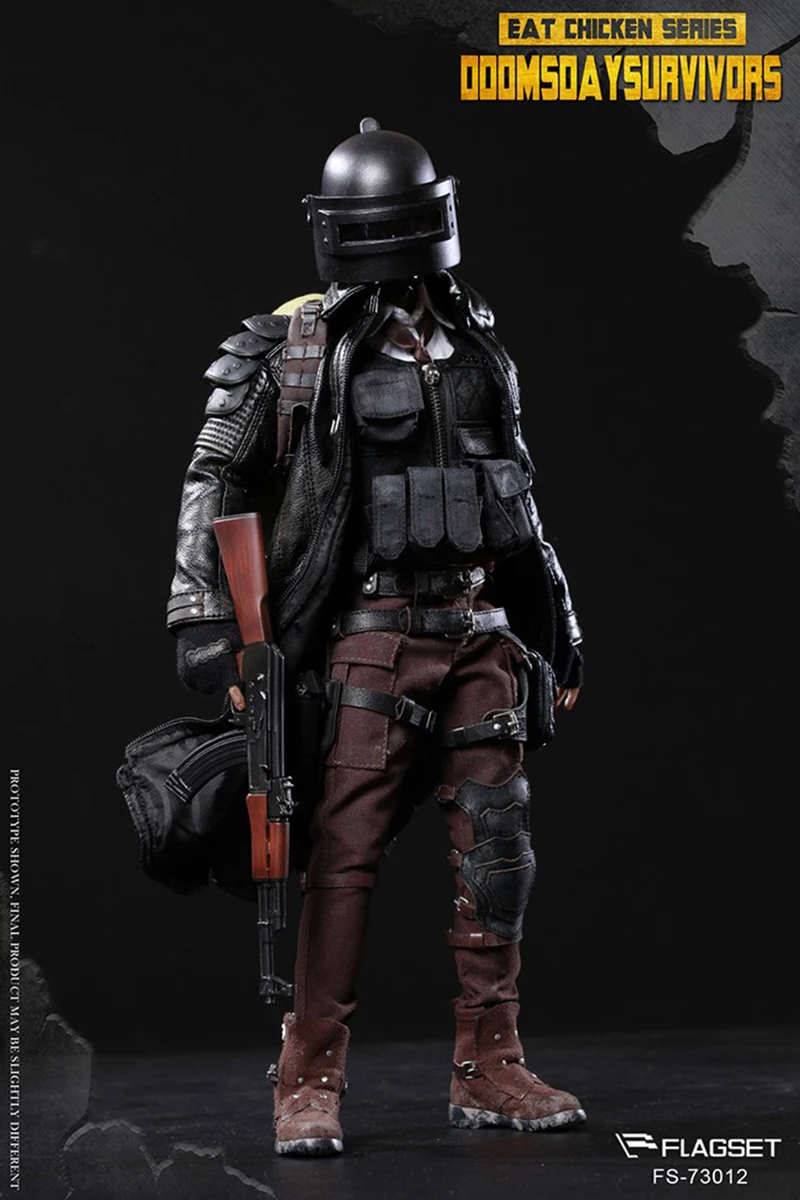  For collection GAME figure1/6 scale FLAGSET FS 73012 1:6 PUBG Doomsday survival sniper figure doll 