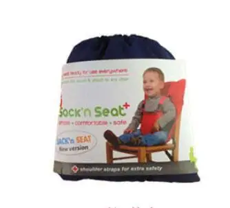 Baby High Chair Harness Travel Safety Belt for Baby Toddler Feeding Booster Portable Easy Seat with Adjustable Straps Shoulder - Color: 6