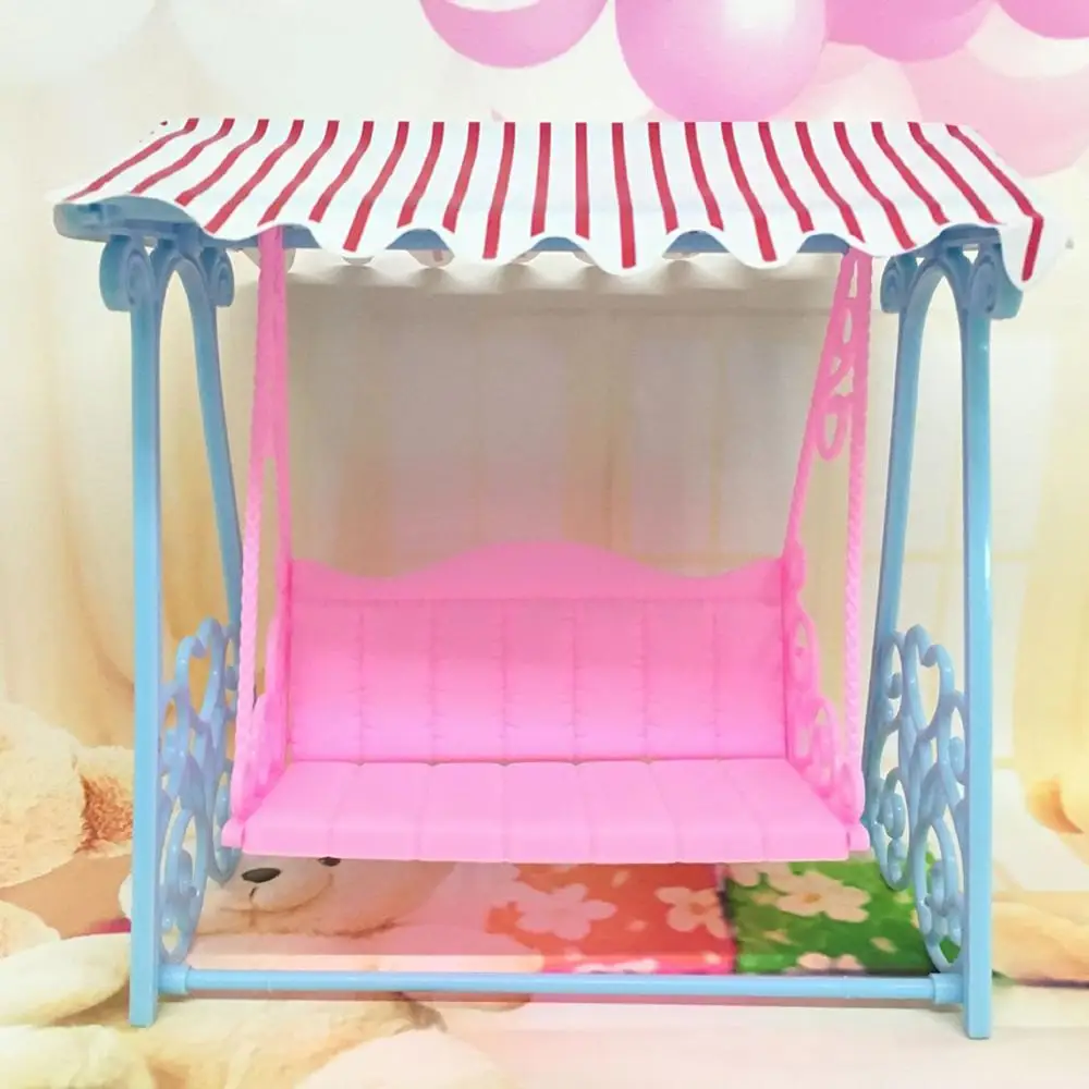 

Miniature Garden Furniture Hanging Swing Chair Toy Dollhouse Decor Accessory
