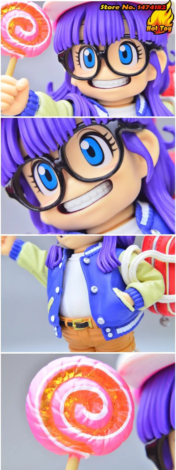 100% оригинал Banpresto большой zoukei tenkaichi budoukai 4 Vol.2 Коллекция Рисунок-Arale от "Dragon Ball"
