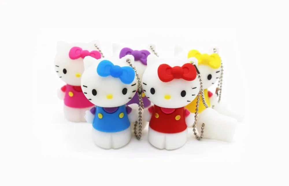 JASTER hello kitty Usb флеш-накопитель 64 ГБ флеш-накопитель 32 Гб Флешка 4 ГБ 8 ГБ 16 ГБ 32 ГБ 64 ГБ U Диск флеш-карта kitty карта памяти подарок