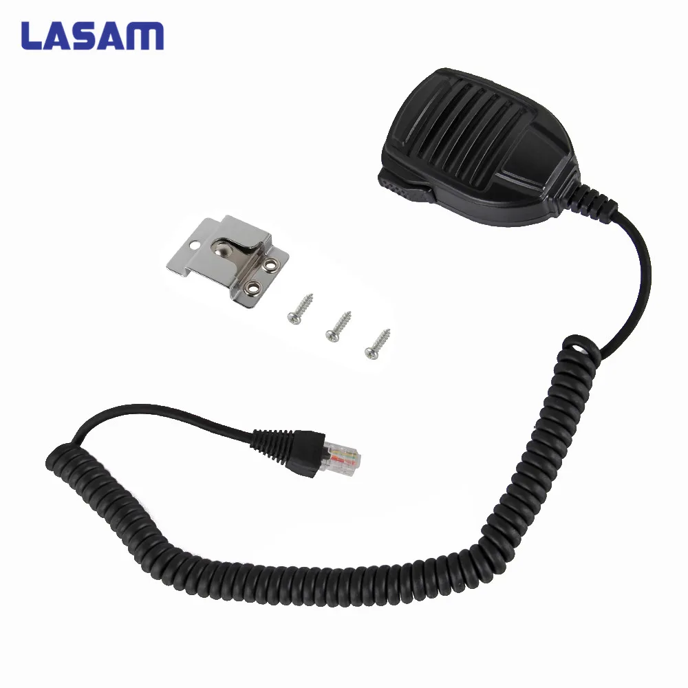

LASAM Black MH-67A8J RJ45 8 Pin Speaker Mic Microphones for YAESU VX2108/2208 VX2508 walkie talkie radio