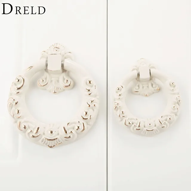 Cheap DRELD 1Pc Door Dresser Knobs Rings Furniture Handles Cabinet Knobs and Handles Cupboard Kitchen Pull Handle Furniture Hardware Cheap DRELD 1Pc Door Dresser Knobs Rings Furniture Handles Cabinet Knobs and Handles Cupboard Kitchen Pull Handle Furniture Hardware
