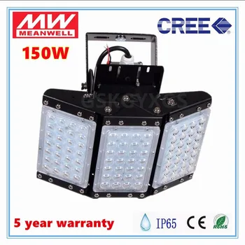 

LED Lamp 100W 200W 300W 500W LED Floodlights IP65 260degree Adjustable LED Tunnel Light AC85-277V CREE Chip 3030 Meanwell Driver