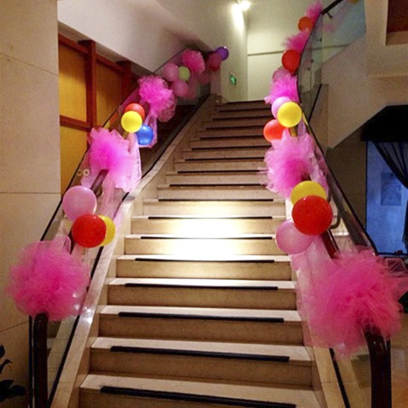 2ピース セット雪糸フラワーボール階段手すり装飾花ボール手作りお祝い雰囲気スペース装飾フラワーボール Decorative Flower Balls Flower Balldecorative Flowers Aliexpress