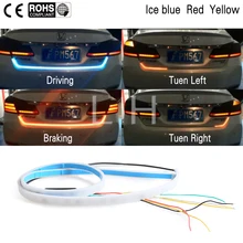 3 Color font b LED b font Car Tail Trunk Tailgate font b Strip b font