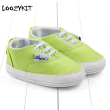 Loozykit/Прямая поставка; Новинка; классическая парусиновая детская обувь; удобная прогулочная обувь на мягкой нескользящей резиновой подошве; От 0 до 1 года
