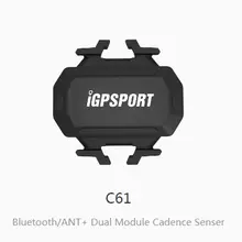 IGPSPORT двойной режим Поддержка bluetooth и ant+ Датчик частоты вращения велосипеда для компьютера garmin bryton